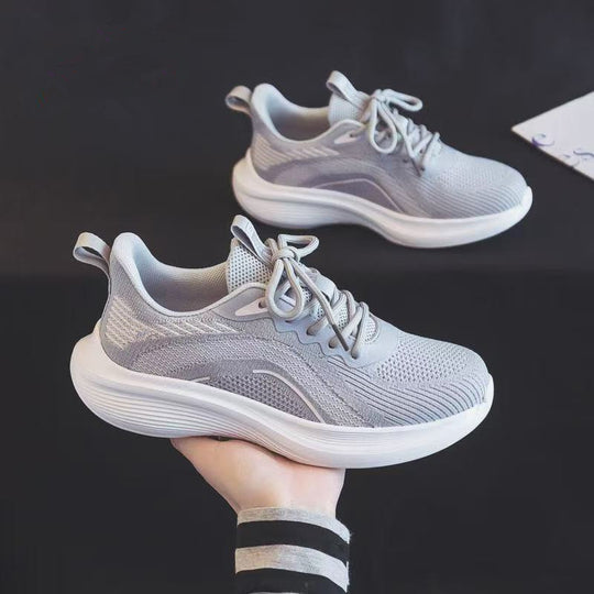 Damen Atmungsaktive Laufsneaker mit flexibler Sohle und dämpfendem Fußbett EB