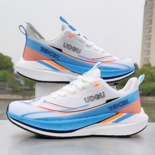 Damen Hochleistungs-Laufschuhe mit atmungsaktiver Mesh-Konstruktion und dämpfender Sohle EB
