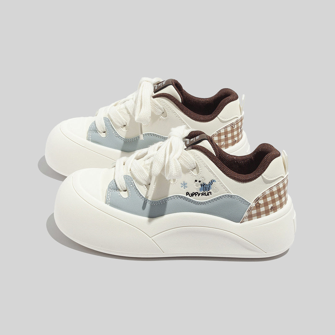Damen Sneakers mit verspieltem Tiermotiv und komfortabler Dämpfung EB