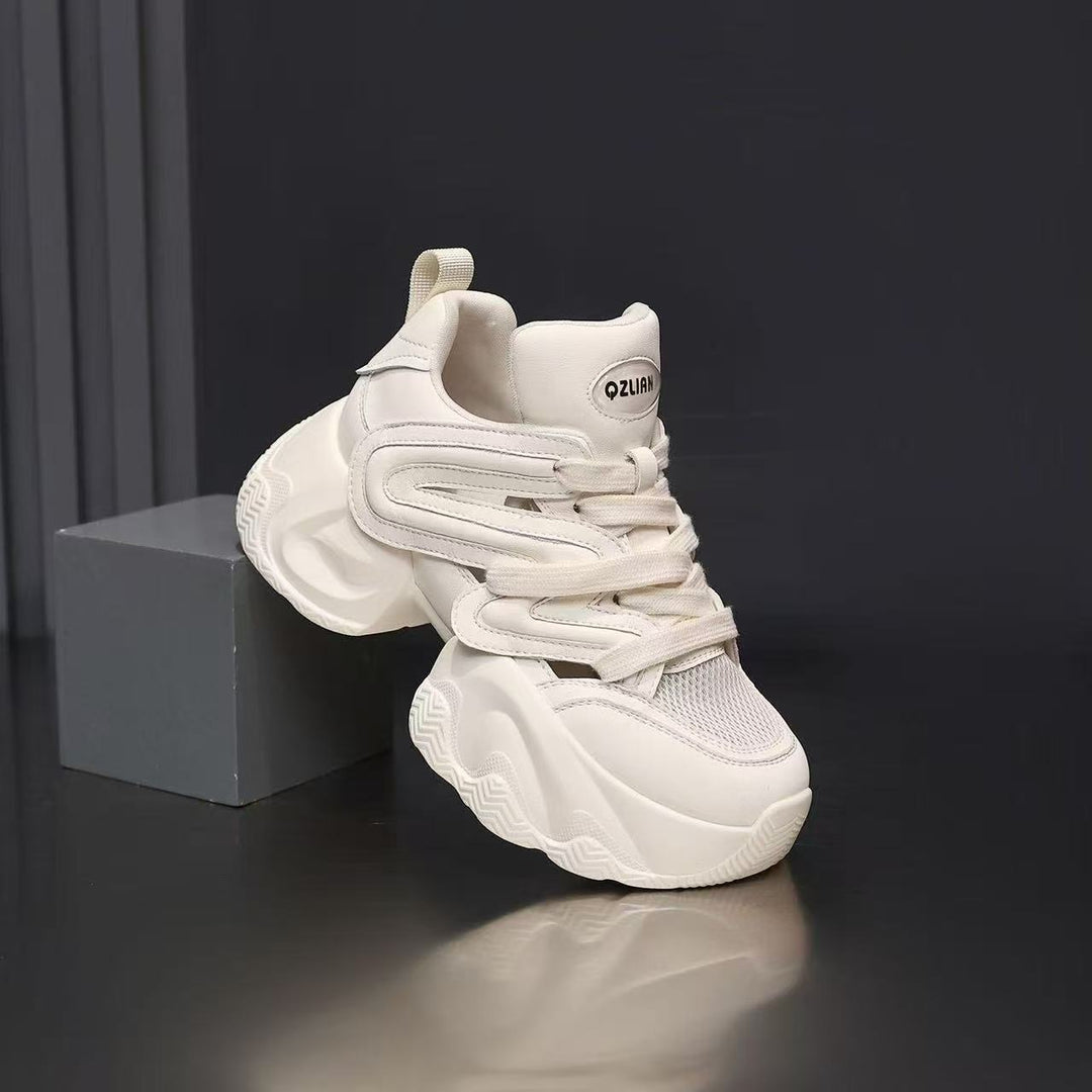 Damen Sportliche Chunky Sneakers mit atmungsaktiver Mesh-Oberfläche und innovativem Dämpfungssystem EB