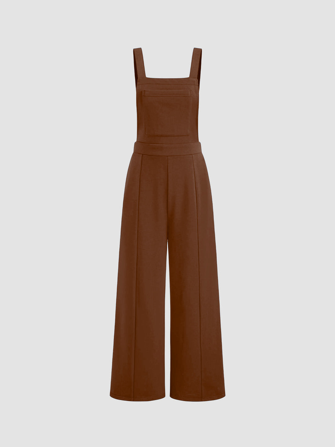 Damen Overall mit weitem Bein und praktischen Taschen EB
