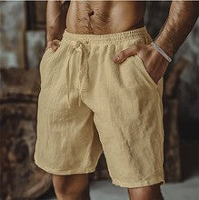 EB | Herren-Schnürshorts aus Baumwolle