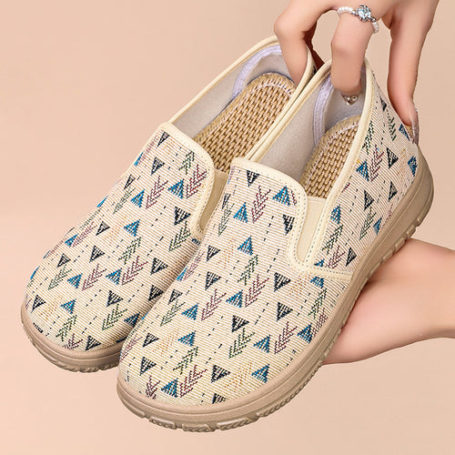 Damen Slip-On Schuhe mit bequemer Leistenform von EB