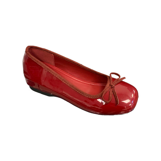 Damen Ballerinas mit dekorativer Schleifenverzierung und bequemer Sohle EB