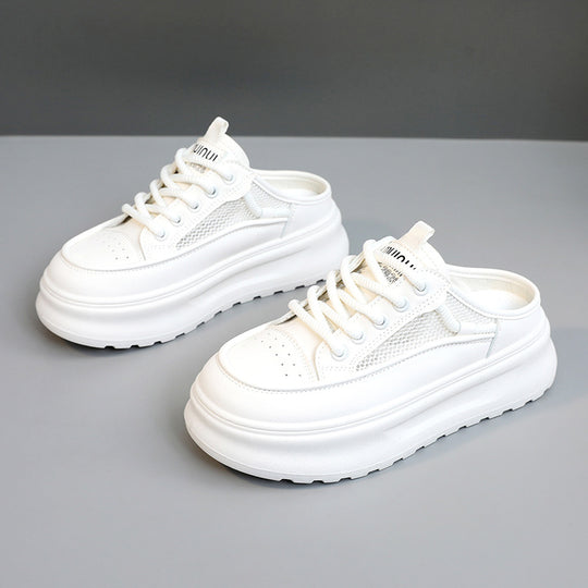 Damen Slipper Sneakers mit ergonomischem Komfort und atmungsaktiver Mesh-Oberfläche EB