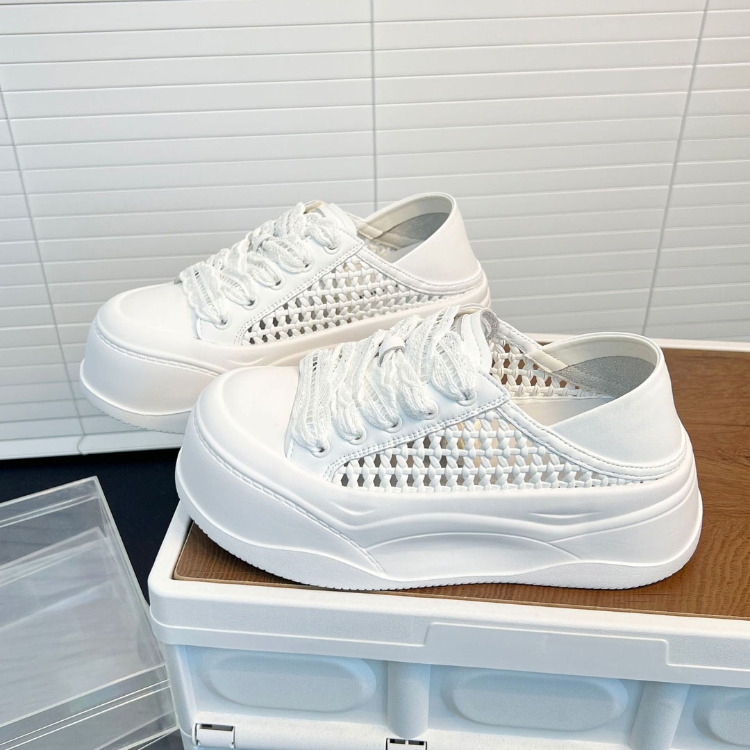 Damen luftige Sneaker mit innovativem Mesh-Design und sportlichem Komfort EB