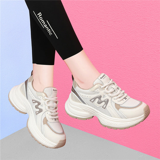 Damen Freizeit-Sneaker mit dämpfender Sohle und atmungsaktivem Obermaterial EB