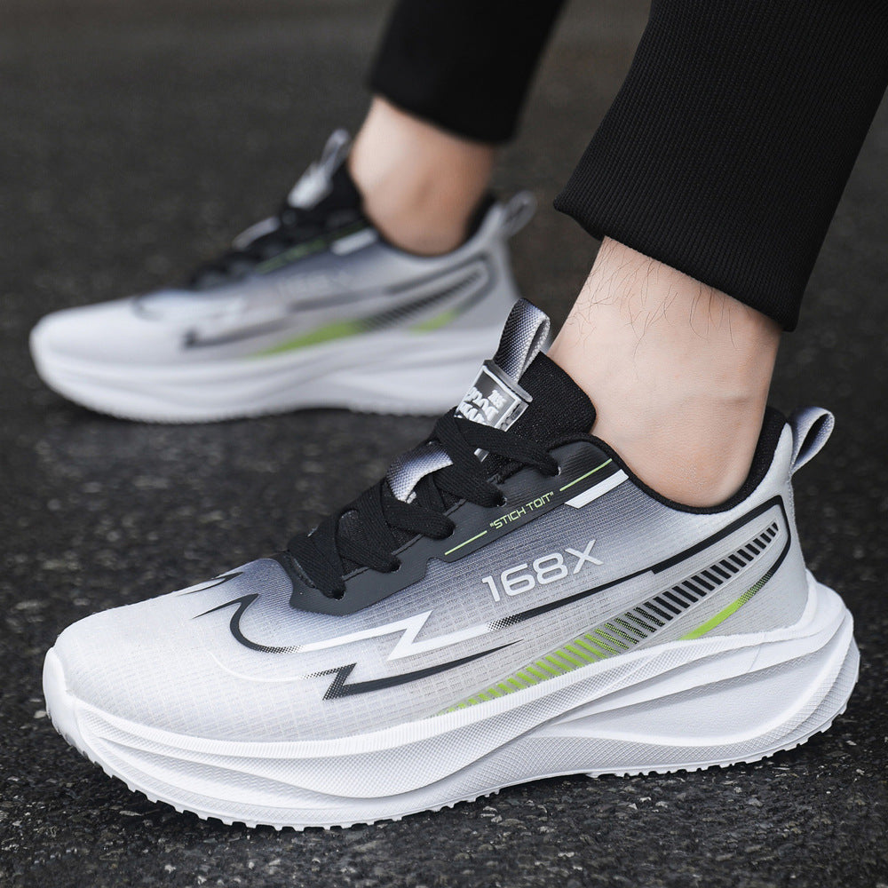 Herren Sportliche Lauf-Sneaker mit dämpfender Sohle und atmungsaktivem Obermaterial EB