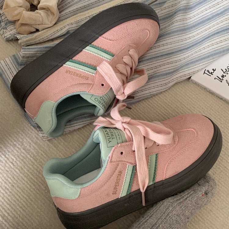 Damen Sportliche Lifestyle-Sneaker mit dämpfender Sohle und modischem Design EB
