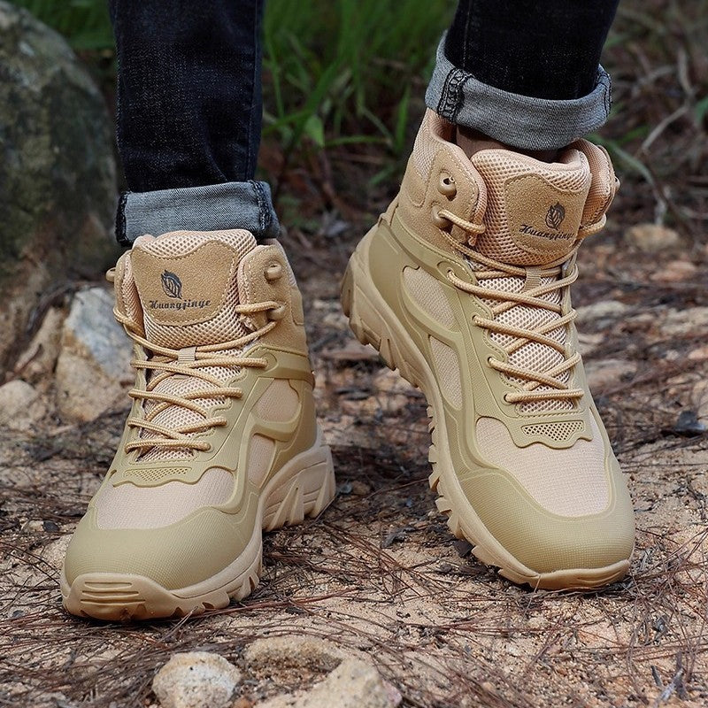 Damen Hochwertige Wanderstiefel mit rutschfester Sohle und atmungsaktiven Obermaterialien EB