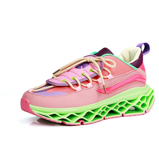Damen Sportliche Sneakers mit innovativem Sohlen-Design EB