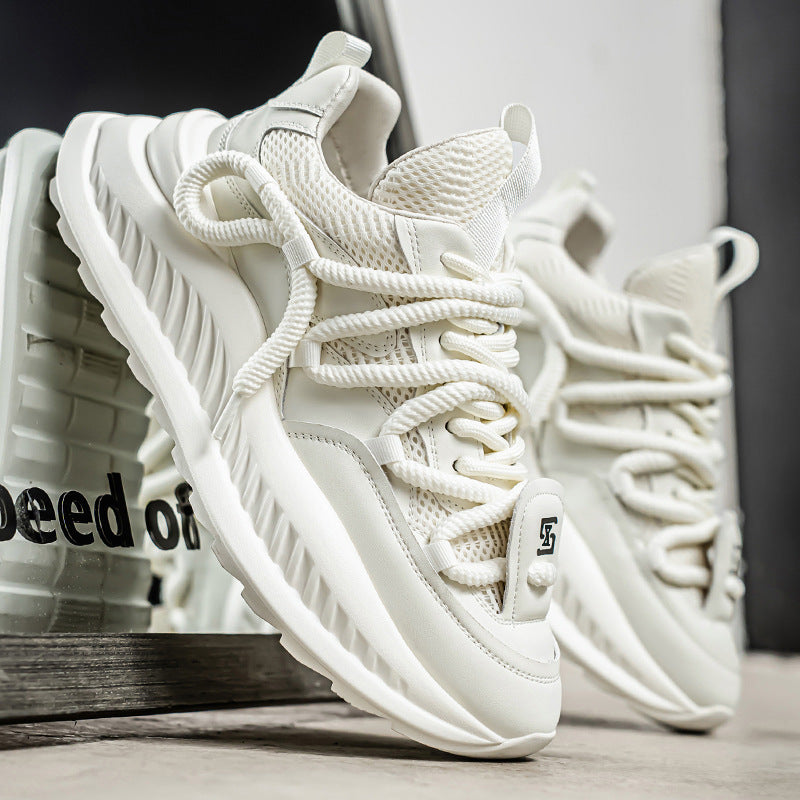 Damen Sportliche Chunky-Sneaker mit atmungsaktivem Design und rutschfester Sohle EB