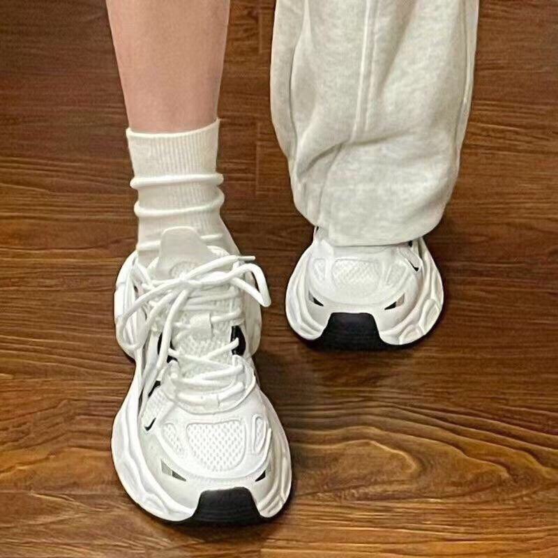 Damen Sportliche Sneakers mit atmungsaktiver Mesh-Oberfläche und reaktionsfreudiger Dämpfung EB