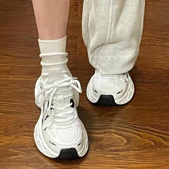 Damen Sportliche Sneakers mit atmungsaktiver Mesh-Oberfläche und reaktionsfreudiger Dämpfung EB