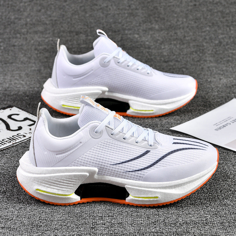 Damen sportliche Leichtathletik-Sneaker mit atmungsaktiver Mesh-Oberfläche EB