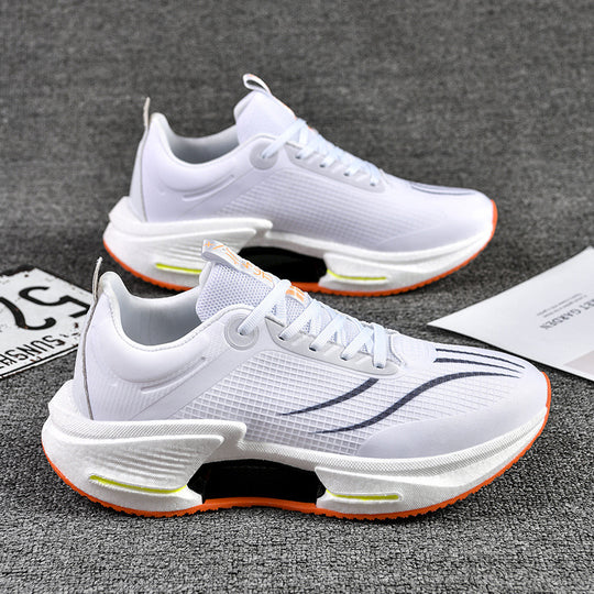 Damen sportliche Leichtathletik-Sneaker mit atmungsaktiver Mesh-Oberfläche EB