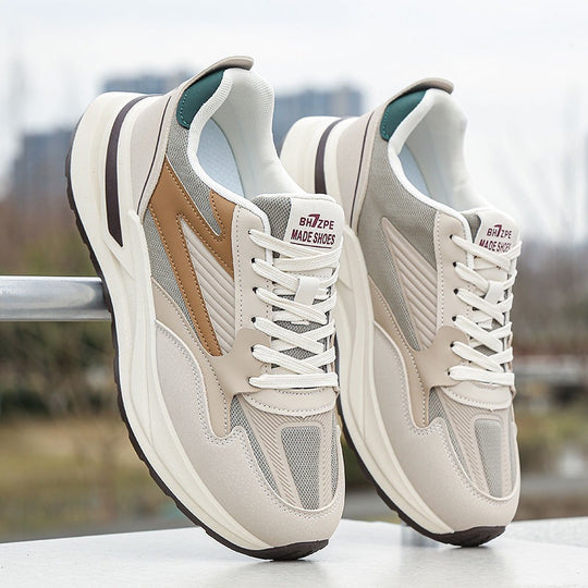 Damen Comfort Sneakers mit atmungsaktiver Mesh-Konstruktion und dämpfendem Fußbett EB
