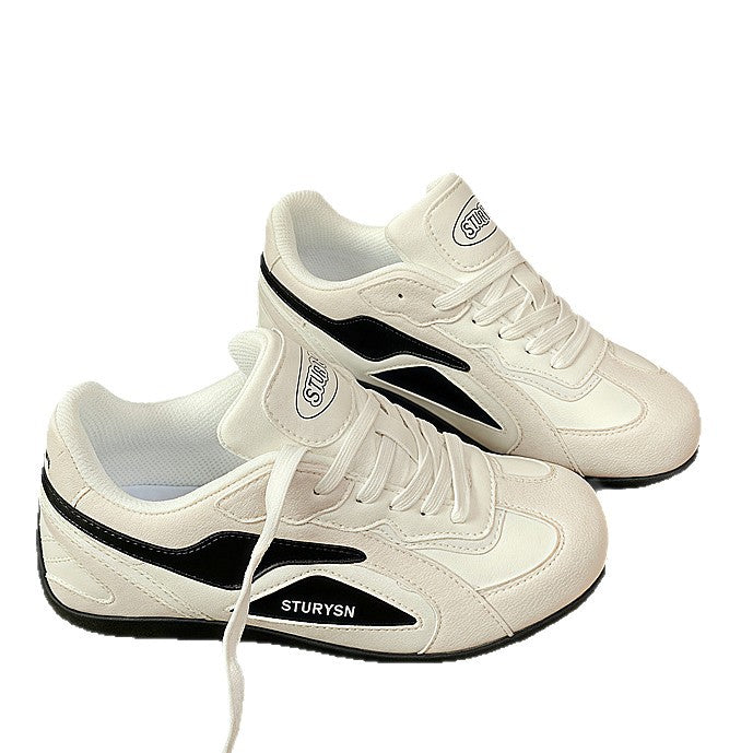 Damen Sportliche Sneakers mit atmungsaktiver Sohle und modischer Akzentuierung EB