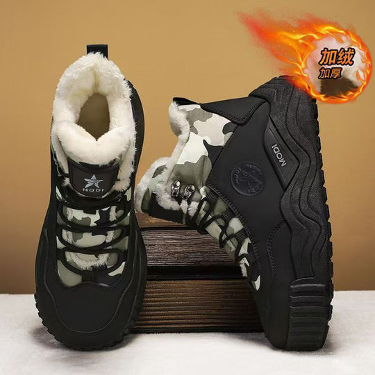 Damen warme gefütterte Wanderstiefel EB