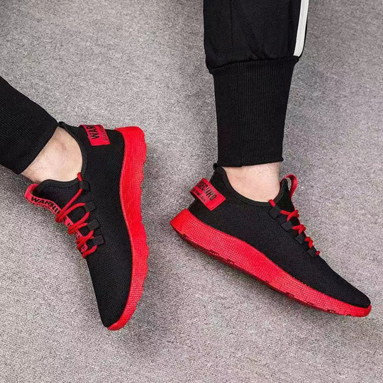Damen Sportliche Lauf-Sneaker mit atmungsaktivem Mesh-Obermaterial und rutschfester Sohle EB