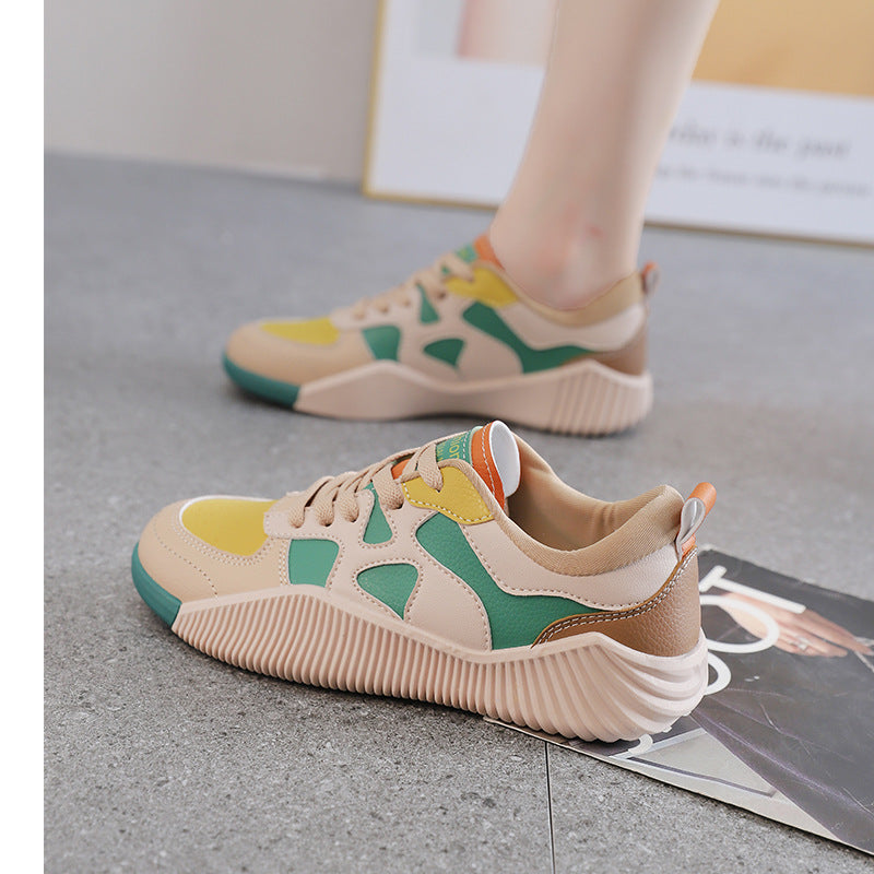 Damen Sportliche Sneakers mit atmungsaktiver Mesh-Oberfläche und flexiblem Profil EB