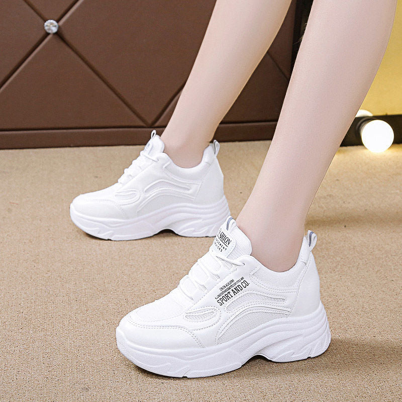 Damen Sportliche Chunky Sneakers mit atmungsaktiver Obermateriel von EB