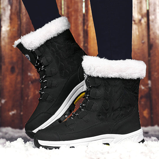 Damen Winterstiefel mit kuscheligem Innenfutter und rutschfester Sohle EB 1759510352