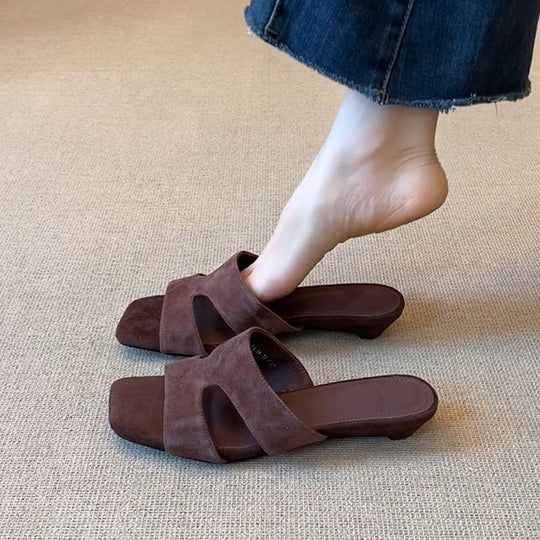 Damen Modische Mules mit Komfortsohle EB