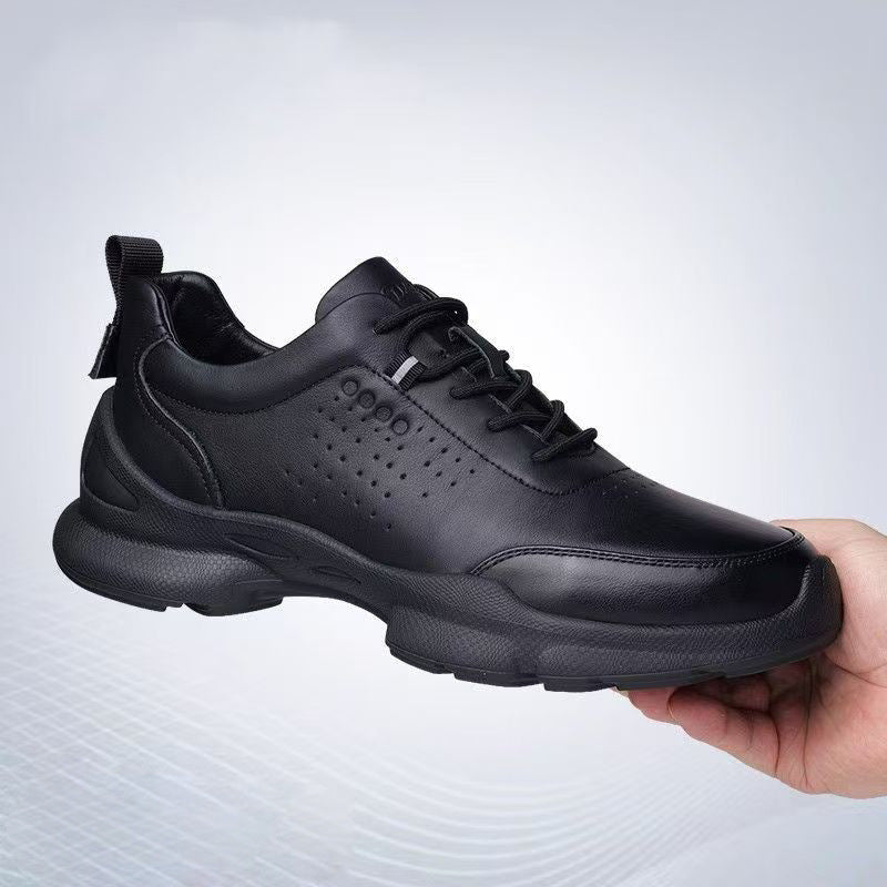 Damen Sportliche Ledersneaker mit atmungsaktiver Sohle und ergonomischem Design EB