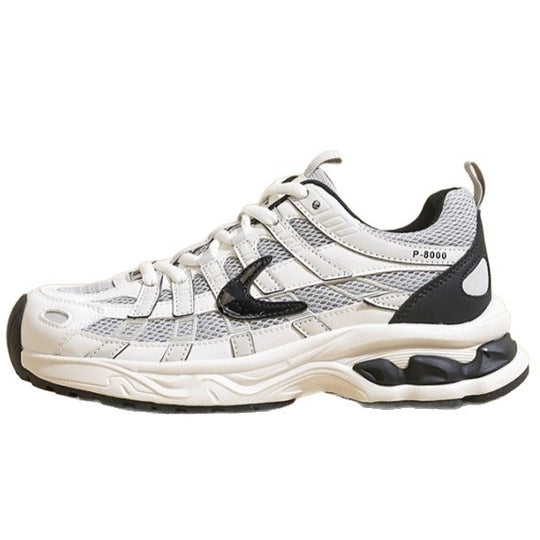 Damen Bequeme Sport-Sneaker mit atmungsaktiver Mesh-Oberfläche und dämpfender Sohle EB