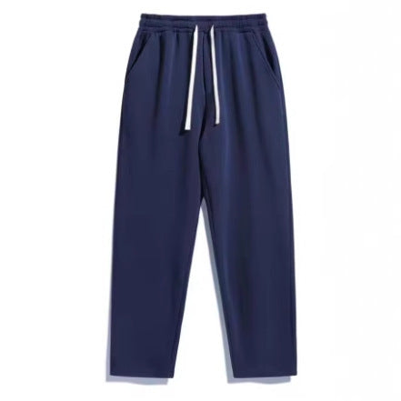 Unisex nan lässige Straight‑Leg Jogginghose mit elastischem Komfortbund, kontrastierendem Kordelzug und seitlichen Eingrifftaschen EB
