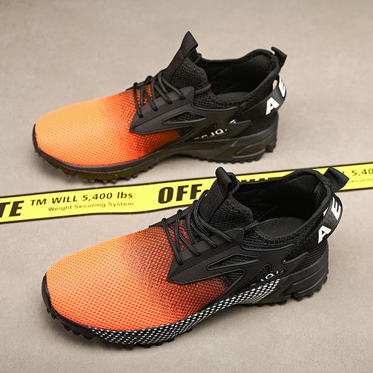 Damen Sportliche Atmungsaktive Sneakers mit rutschfester Sohle und flexiblem Design EB