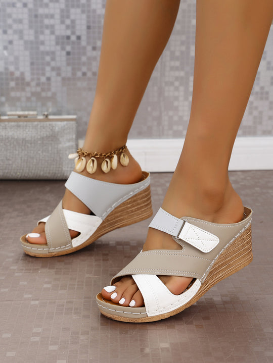 Damen bequeme Wedge Sandalen EB