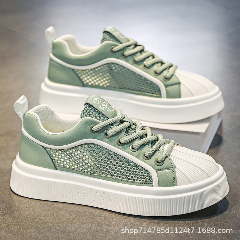 Damen Sportliche Sneaker mit atmungsaktiver Oberfläche und rutschfester Sohle EB