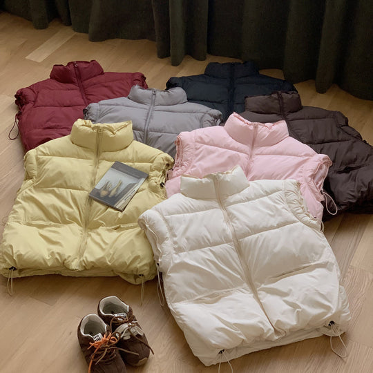 Damen Wattierte Freizeitjacke mit hohen Taschen und durchgehendem Reißverschluss EB