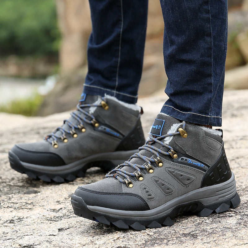 Damen wasserdichte Winterstiefel mit isolierendem Warmfutter und rutschfester Sohle EB