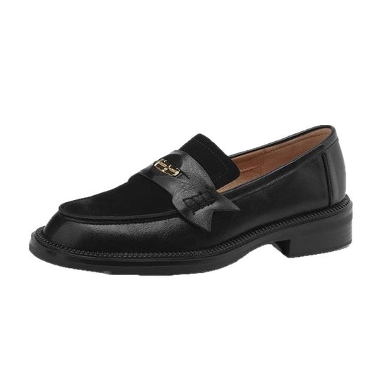 Damen Mokassins mit elegantem Schnallenakzent und hochwertigem Obermaterial EB