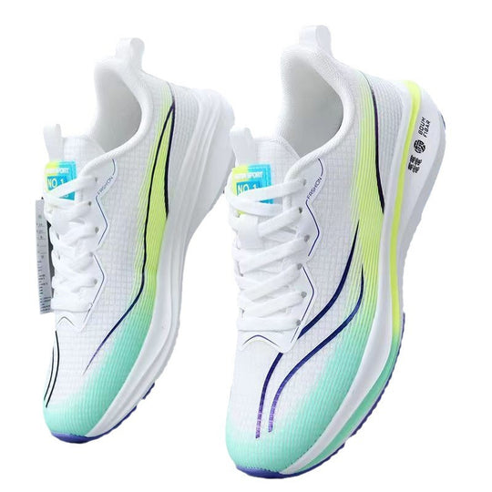 Damen Sportliche Laufschuhe mit dämpfendem Komfort und atmungsaktiver Oberflächenstruktur EB