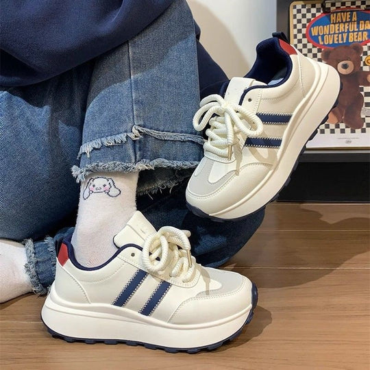 Damen Sportliche Chunky Sneakers mit optimaler Dämpfung und modischem Design EB