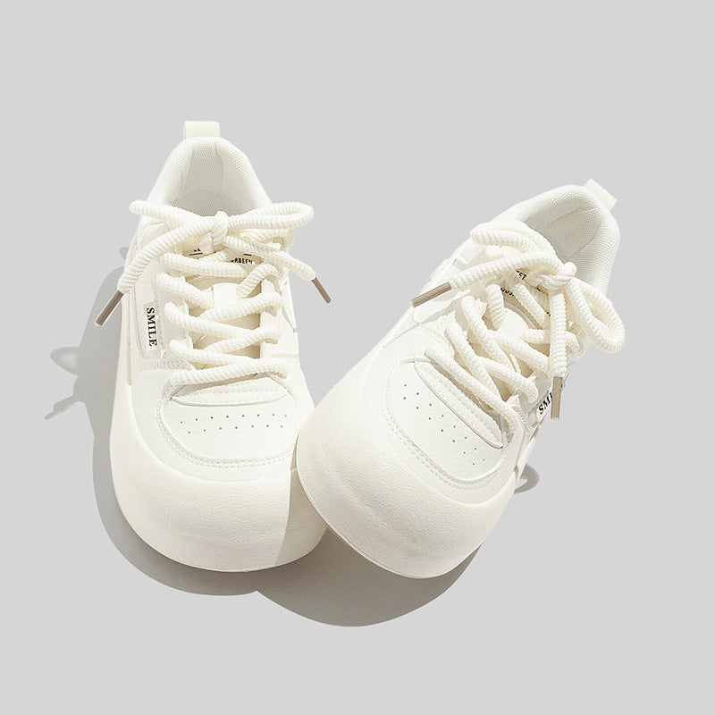Damen Modische Komfort-Sneaker mit extrahoher Sohle EB