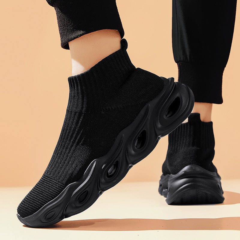 Damen Sportliche Strick-Sneaker mit innovativer Sohlenkonstruktion EB