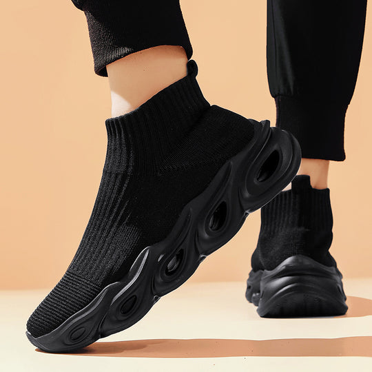 Damen Sportliche Strick-Sneaker mit innovativer Sohlenkonstruktion EB