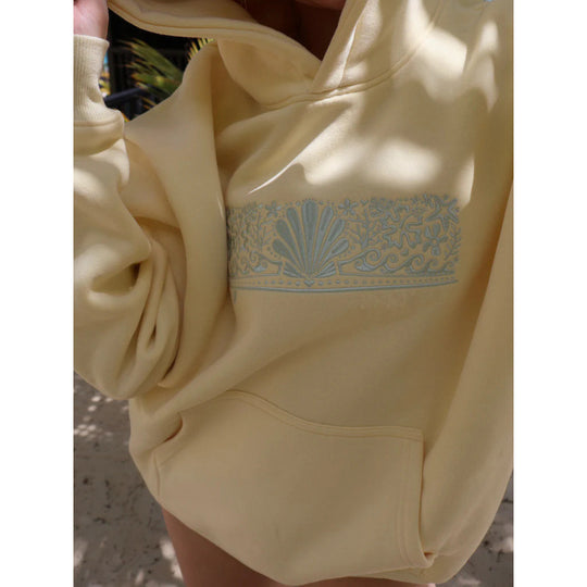 Damen Oversized Kapuzenpullover mit kreativer Grafik und bequemer Passform EB