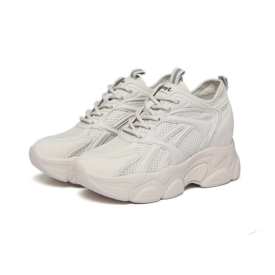 Damen Komfortable und modische Sneakers mit dämpfender Sohle EB
