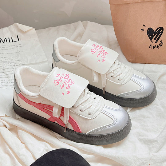Damen Sportliche Sneakers mit einzigartigem Klappverschluss und modischem Design EB