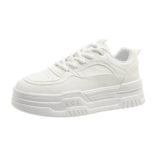 Damen Plattform-Sneaker mit modischem Design und dämpfender Sohle EB