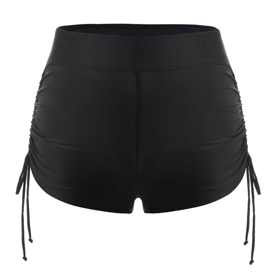 Damen Sportliche Badeshorts mit praktischer Raffung EB