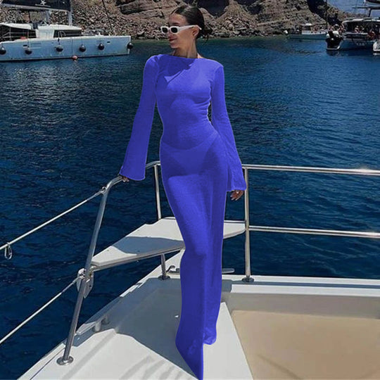 Damen elegantes, figurbetontes Abendkleid EB