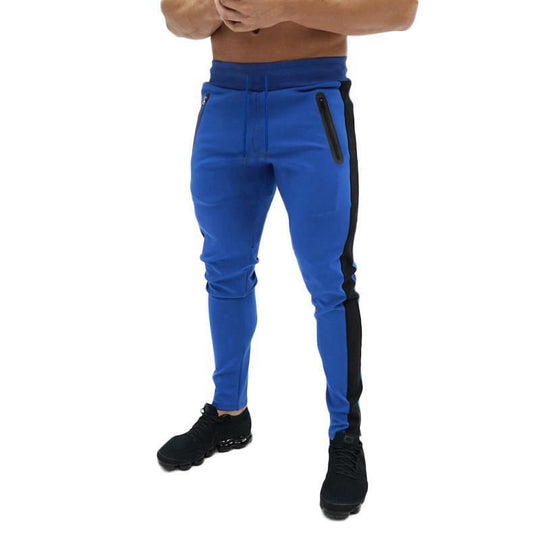 Herren Sportliche Jogginghose mit seitlichen Reißverschlusstaschen EB