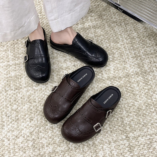 Damen Clogs mit modischem Riemendesign und komfortablem Fußbett EB